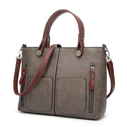 Limnick – Women's Vintage PU Leather Shoulder Bag with Adjustable Crossbody Strap